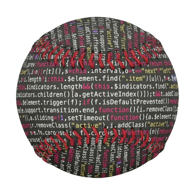 Pelota De Béisbol Patrón de terminal del desarrollador (Reverso)