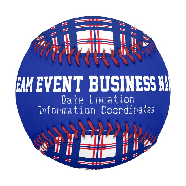 Pelota De Béisbol Patrón de trenzado de Mod personalizado (Reverso)