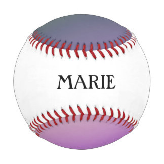 Pelota De Béisbol Patrón Genial con Remolino y Nombre