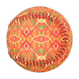 Pelota De Béisbol patrón naranja