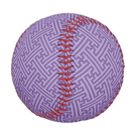 Pelota De Béisbol Patrón Sayagata, japonés, púrpura y rosa