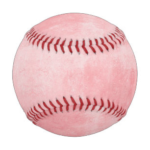 Pelota De Béisbol Patrón texturizado rosado