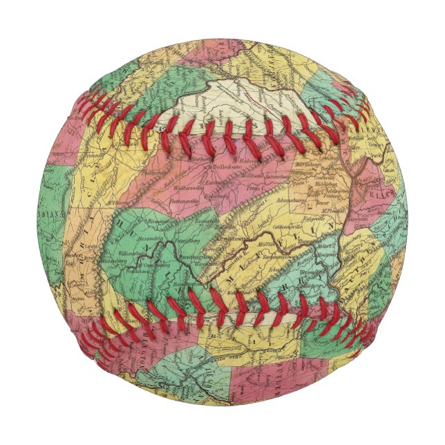 Pelota De Béisbol Pennsylvania 11 (Anverso)