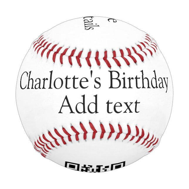 Pelota De Béisbol Pequeños niños pequeños mínimos y lindos Añadir cu (Anverso)