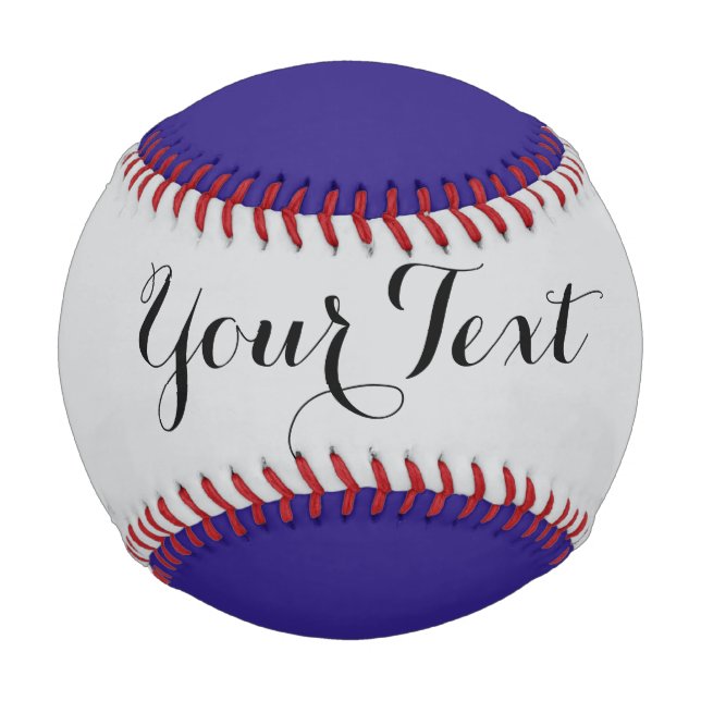 Pelota De Béisbol Personaliza tu texto  (Reverso)