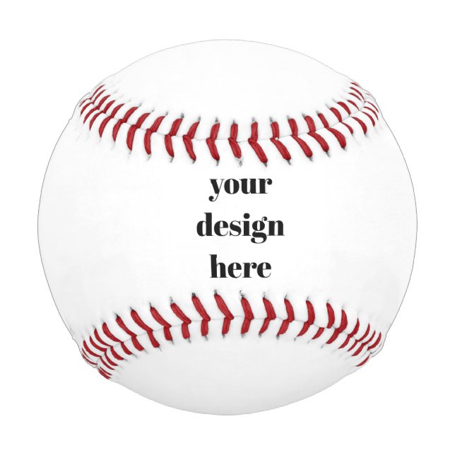 Pelota De Béisbol Personalización o Personalizar (Anverso)