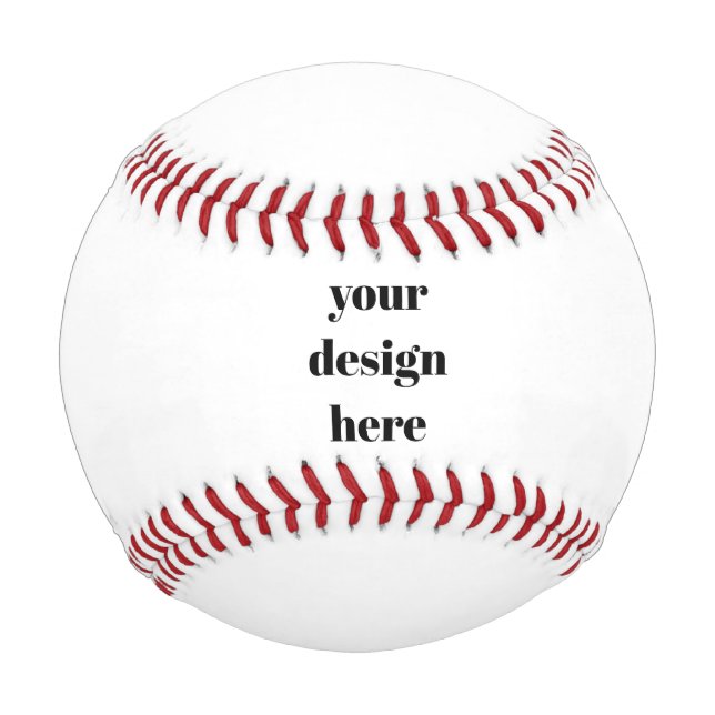 Pelota De Béisbol Personalización o Personalizar (Anverso)