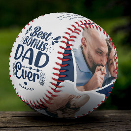 Pelota De Béisbol Personalizado Cute Bonus Papá 4 Foto y Cita Regalo