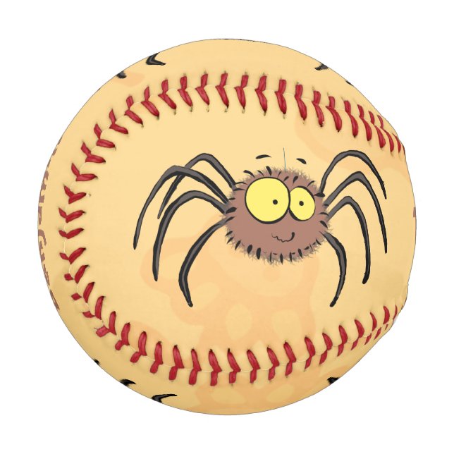 Pelota De Béisbol Personalizado de araña suave y adorable (Anverso izquierdo)