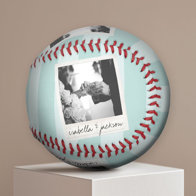 Pelota De Béisbol Personalizado de fotograma retro fotográfico de In (Custom Photo Baseball)