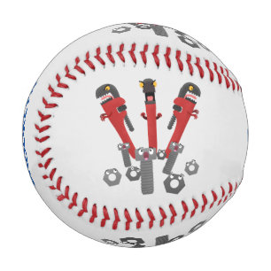 Pelota De Béisbol Personalizado de humor de herramientas monstruosas