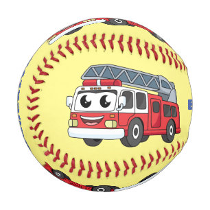 Pelota De Béisbol Personalizado de motor de fuego alegre