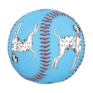 Pelota De Béisbol Personalizado de perro dalmatiano