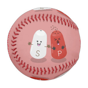 Pelota De Béisbol Personalizado de salinas y batidores de pimienta d