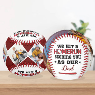 Pelota De Béisbol Personalizado del Día del Padre de Homerun Foto de