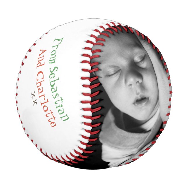 Pelota De Béisbol Personalizado del Día del Padre Personalizado (Angular)