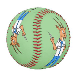 Pelota De Béisbol Personalizado del médica del antílope de Gemsbok