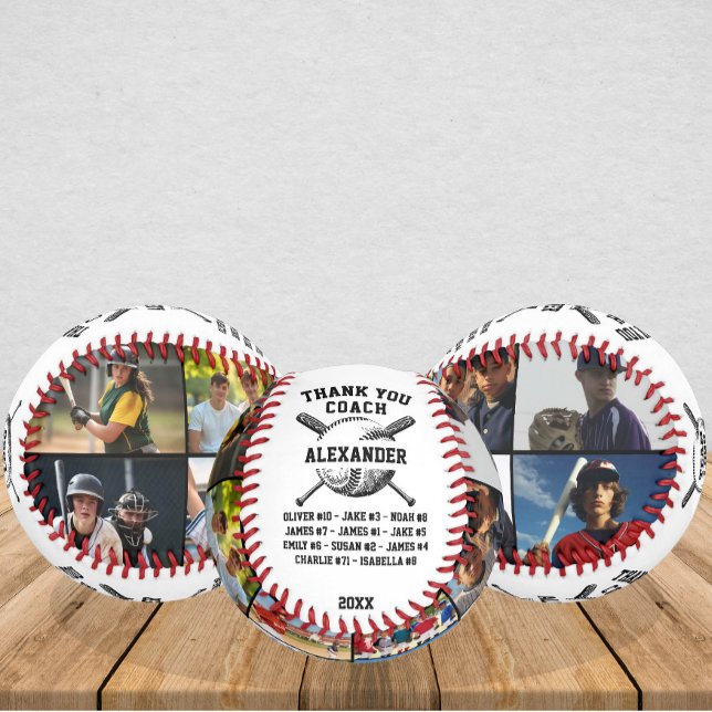 Pelota De Béisbol Personalizado Gracias entrenador Foto Béisbol del  (Subido por el creador)