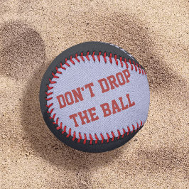 Pelota De Béisbol Personalizado Gracioso No Dejes El Ball Dad Béisbo