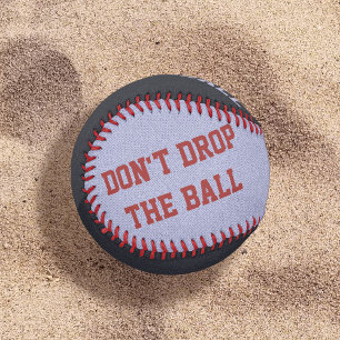 Pelota De Béisbol Personalizado Gracioso No Dejes El Ball Dad Béisbo