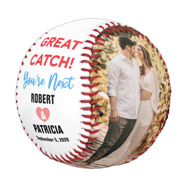 Pelota De Béisbol Personalizado Gran Catch, eres el siguiente nombre (Angular)
