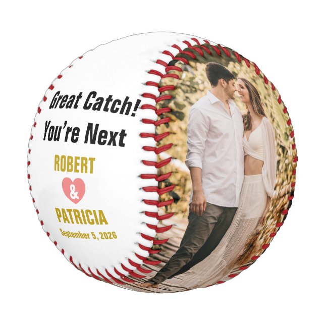 Pelota De Béisbol Personalizado Gran Catch, eres el siguiente nombre (Angular)