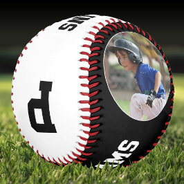 Pelota De Béisbol Personalizado Jugador Foto Número de nombre del eq