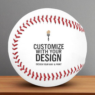 Pelota De Béisbol Personalizado Minimalista Empresa Marcas Registrad