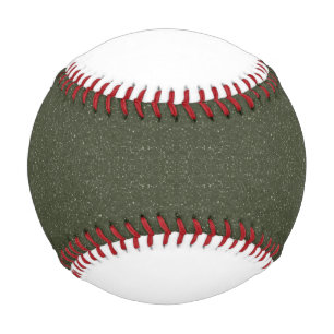 Pelota De Béisbol Personalizado Moss Green Texture Baseball