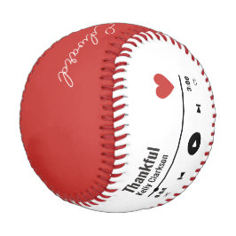 Pelota De Béisbol Personalizado Nuestra Canción De Amor Spotify Aniv