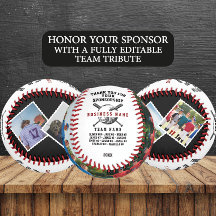 Personalizado Patrocinador Gracias regalo con foto