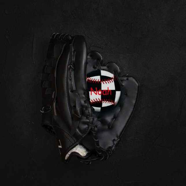 Pelota De Béisbol Personalizado personalizado blanco y negro Béisbol (Subido por el creador)