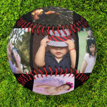 Pelota De Béisbol Personalizado personalizado de una especie 10 foto<br><div class="desc">uno personalizado de un tipo único hecho por tu personalizado de béisbol - la bola incluye plantillas para 10 de tus fotografías o arte - puedes agregar tus propias fotos a esta bola base de Ricaso</div>