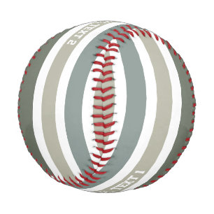 Pelota De Béisbol Personalizado Stripes