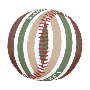 Pelota De Béisbol Personalizado Stripes