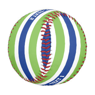 Pelota De Béisbol Personalizado Stripes