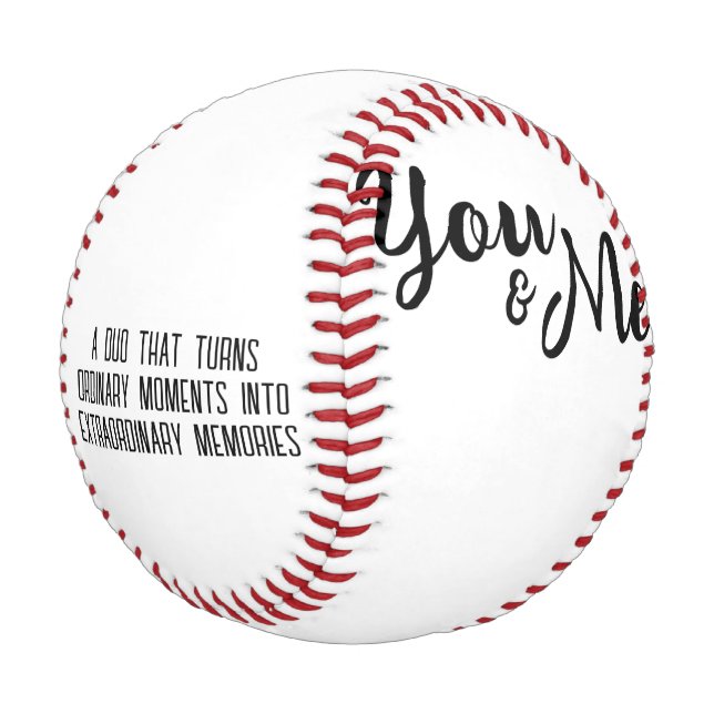 Pelota De Béisbol Personalizado tú y yo (Angular)