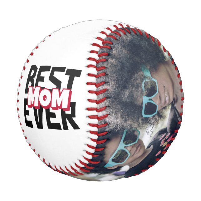 Pelota De Béisbol Personalizado Uno De Los Días de la Madre De Una E (Angular)