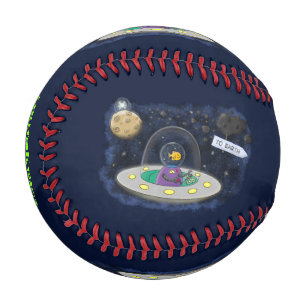 Pelota De Béisbol Pescado alegre lindo del ilustracion del personali