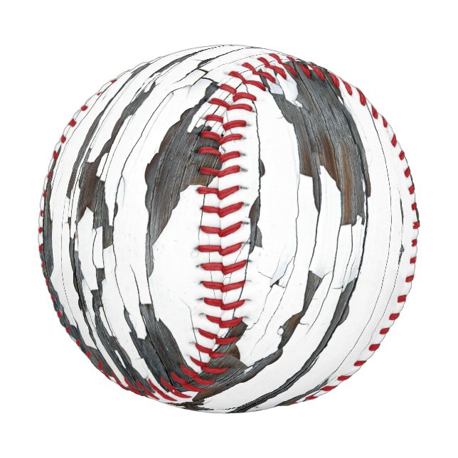 Pelota De Béisbol Pintura de pintura blanca (Angular)