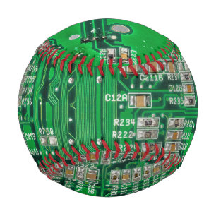 Pelota De Béisbol Pintura de placa de circuito