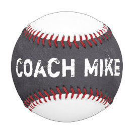 Pelota De Béisbol Pizarra de entrenador personalizada con grabado de