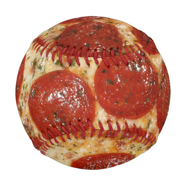 Pelota De Béisbol Pizza Ball (Anverso)