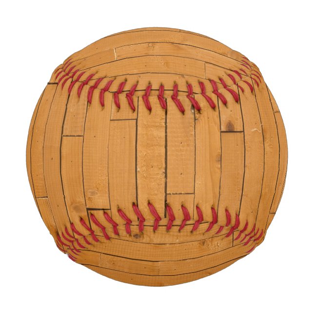 Pelota De Béisbol Placas de madera (Anverso)