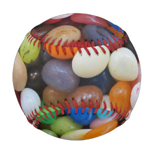 Pelota De Béisbol Plantilla de textura de caramelo verde azul negro 