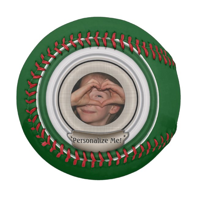 Pelota De Béisbol Plantilla personalizada de marco de fotos (Anverso izquierdo)
