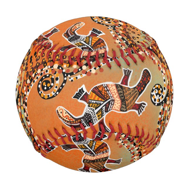 Pelota De Béisbol Platypus de Australia (Anverso)