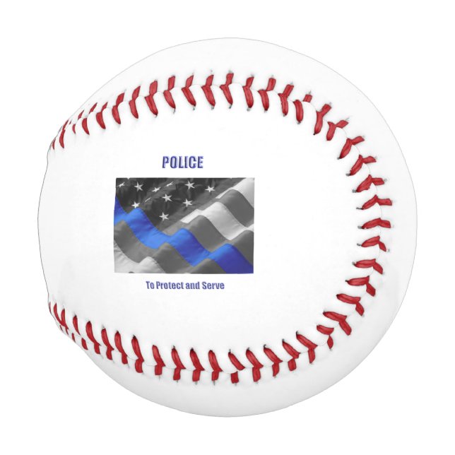 Pelota De Béisbol Policía (Anverso derecho)