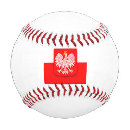 Pelota De Béisbol Polonia Bandera Polaca