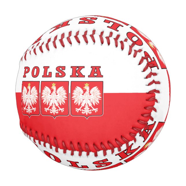 Pelota De Béisbol Polska Eagle Shields (Anverso derecho)